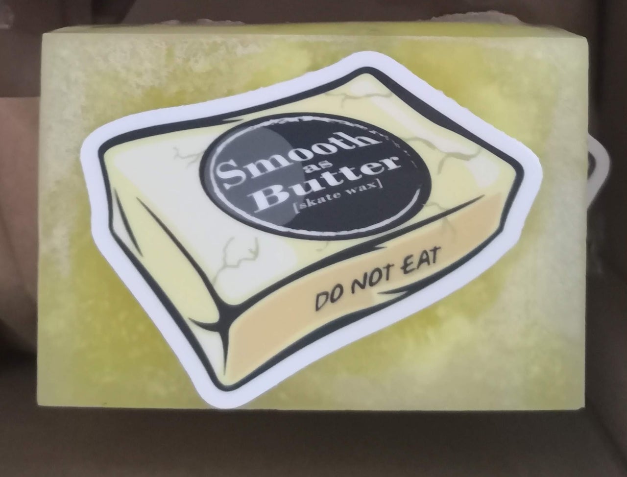 Smooth as Butter Sticker